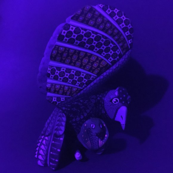 Eagle and Cobra Alebrije Hand Painted and Carved in Oaxaca, Mexico - Picture 2 of 13